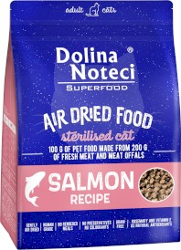 DOLINA NOTECI SuperFood Kot Sterilised Suszony Łosoś 1kg - Zdjęcie główne