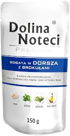 DOLINA NOTECI PREMIUM Dorsz z Brokułami 150g - Zdjęcie główne