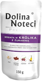 DOLINA NOTECI PREMIUM Królik z Żurawiną 150g - Zdjęcie główne