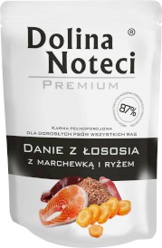 DOLINA NOTECI Premium Danie Łosoś Marchewka Ryż 300g - Zdjęcie główne