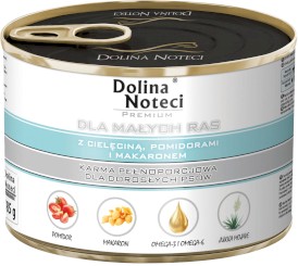DOLINA NOTECI PREMIUM Małe Rasy Cielęcina Pomidory 185g - Zdjęcie nr 2
