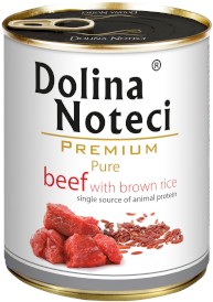 DOLINA NOTECI PREMIUM PURE Wołowina Ryż 800g - Zdjęcie główne