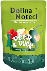 DOLINA NOTECI SUPERFOOD Jeleń i Kaczka 300g - Zdjęcie główne