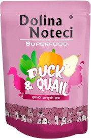 DOLINA NOTECI SUPERFOOD Kaczka i Przepiórka 300g - Zdjęcie główne