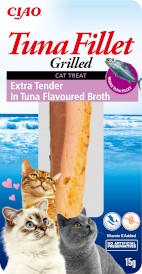 INABA Cat Tuna Fillet Extra Tender in Tuna Delikatny 15g - Zdjęcie główne
