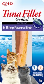 INABA Cat Tuna Fillet in Shrimp Tuńczyk w Krewetkach 15g - Zdjęcie główne
