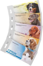 FIPRON Krople na kleszcze pchły dla psa M 10-20kg 10szt! - Zdjęcie nr 2