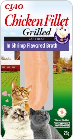 INABA Cat Chicken Fillet in Shrimp Kurczak w Krewetkach 25g - Zdjęcie główne
