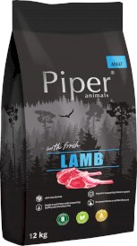 Dolina Noteci PIPER Animals Pies Adult Jagnięcina 12kg - Zdjęcie główne