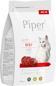 Dolina Noteci PIPER Animals Kot Adult Beef Wołowina 3kg - Zdjęcie nr 2