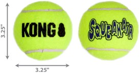 KONG Air Squeaker Piłka z piszczałką dla psa L - Zdjęcie nr 3
