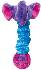 KONG Squiggles Zabawka pluszowa z piszczałką M - Zdjęcie nr 4