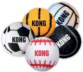 KONG Sport Bouncy Balls Piłka sprężysta dla psa S 3 szt. - Zdjęcie nr 6