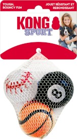 KONG Sport Bouncy Balls Piłka sprężysta dla psa S 3 szt. - Zdjęcie główne