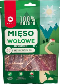 MACED 100% Natura Mięso Wołowe 60g - Zdjęcie główne