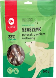 MACED Szaszłyk Pałeczki owinięte Wołowiną 500g - Zdjęcie główne