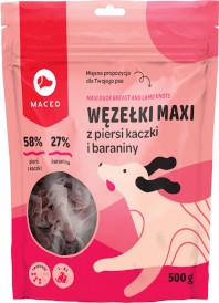 MACED Węzełki MAXI z Piersi Kaczki i Baraniny 500g - Zdjęcie główne