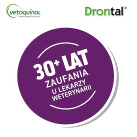 VETOQUINOL Drontal Plus Flavour >35kg Tabletki dla psa na robaki 2szt. - Zdjęcie nr 3