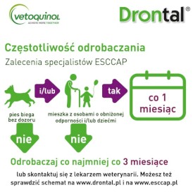 VETOQUINOL Drontal Plus Flavour >35kg Tabletki dla psa na robaki 2szt. - Zdjęcie nr 5
