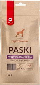 MACED SP Paski Wołowe z Wątróbką 100g - Zdjęcie główne