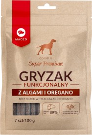 MACED SP Gryzak Funkcjonalny z Algami i Oregano 100g - Zdjęcie główne