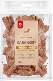 MACED SP Kabanosy Wołowe z Ryżem 500g - Zdjęcie główne