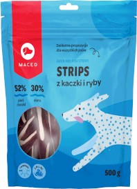MACED Strips Paski Kaczka Ryba 500g - Zdjęcie główne