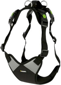 KERBL Szelki z odblaskami Pulsive Czarne 62-85cm - Zdjęcie główne