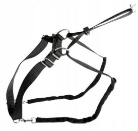 KERBL Uprząż dla psa Maxi Leader Czarna 30-45cm - Zdjęcie główne