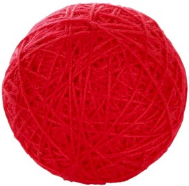 KERBL Piłka z wełny z grzechotką 10cm - Zdjęcie główne