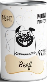 PAKA ZWIERZAKA PEPE Mono Protein Beef Wołowina 400g - Zdjęcie główne