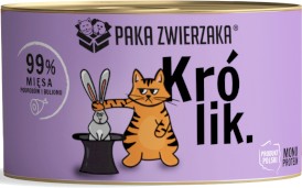 PAKA ZWIERZAKA Mono Protein Kot Królik bez zbóż 200g