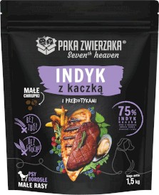 PAKA ZWIERZAKA Indyk z Kaczką S bez zbóż 1,5kg - Zdjęcie nr 3