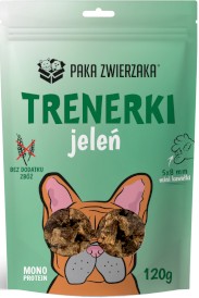 PAKA ZWIERZAKA Trenerki Jeleń 120g - Zdjęcie główne