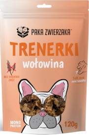 PAKA ZWIERZAKA Trenerki Wołowina 120g - Zdjęcie główne