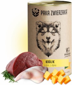 PAKA ZWIERZAKA Królik i Dzik z Dynią 400g - Zdjęcie nr 2