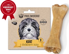 PAKA ZWIERZAKA Kość z dodatkiem Kozy S 10cm - Zdjęcie główne