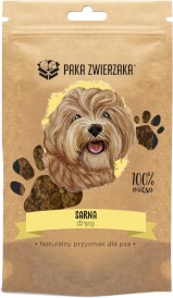 PAKA ZWIERZAKA Stripsy 100% Sarna 70g - Zdjęcie główne