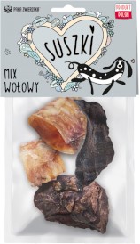 PAKA ZWIERZAKA Suszki Mix Wołowy 100g - Zdjęcie główne