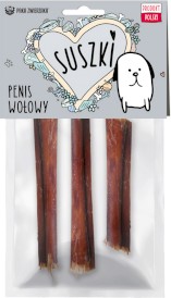 PAKA ZWIERZAKA Suszki Penis Wołowy 3szt. - Zdjęcie główne