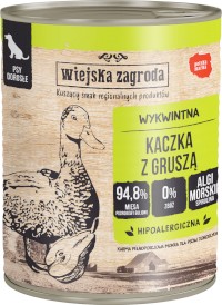 WIEJSKA ZAGRODA Kaczka z Gruszką bez zbóż 800g - Zdjęcie główne