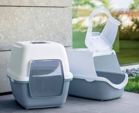 STEFANPLAST CATHY Easy Clean Kuweta z filtrem Niebieska - Zdjęcie nr 2