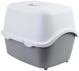 STEFANPLAST CATHY Kuweta zamknięta Biało-Szara - Zdjęcie nr 2