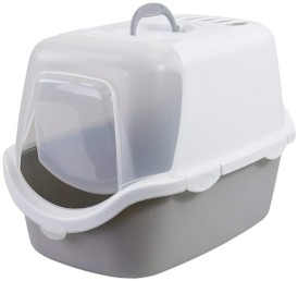 STEFANPLAST CATHY Easy Clean Kuweta z filtrem Biała-Szara - Zdjęcie główne