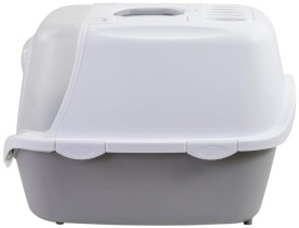 STEFANPLAST CATHY Easy Clean Kuweta z filtrem Biała-Szara - Zdjęcie nr 2