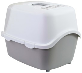 STEFANPLAST CATHY Easy Clean Kuweta z filtrem Biała-Szara - Zdjęcie nr 3