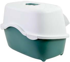 STEFANPLAST Kuweta z osłoną Biało-Zielona - Zdjęcie nr 5