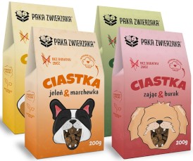PAKA ZWIERZAKA Ciastka Dzik z Gruszką 200g - Zdjęcie nr 2