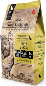 WIEJSKA ZAGRODA Indyk z Gęsią bez zbóż M 2kg - Zdjęcie główne