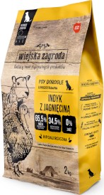 WIEJSKA ZAGRODA Indyk z Jagnięciną bez zbóż M 2kg - Zdjęcie główne